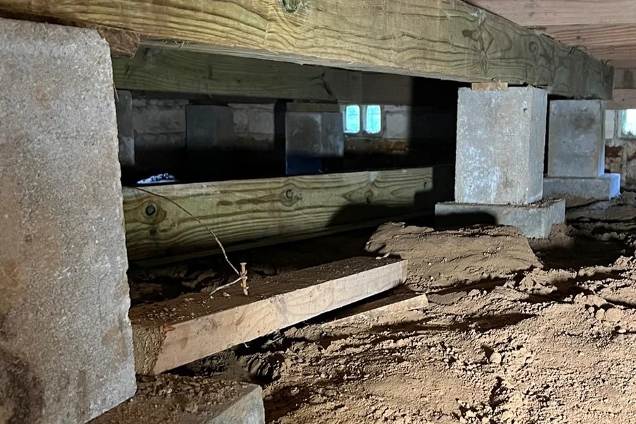 Pier and Beam or Block and Base Foundation Repair in Siler City, NC