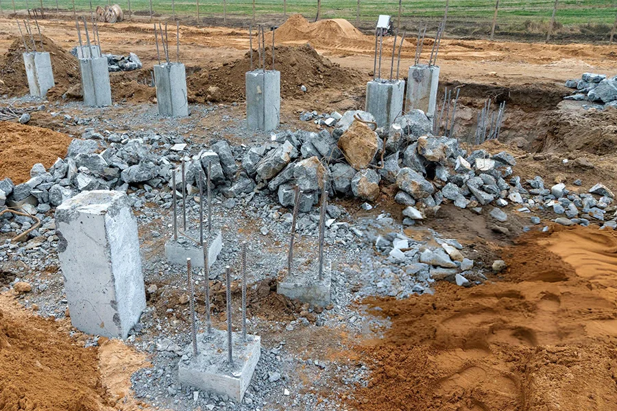 Pre-Construction Pier Installation in Siler City, NC