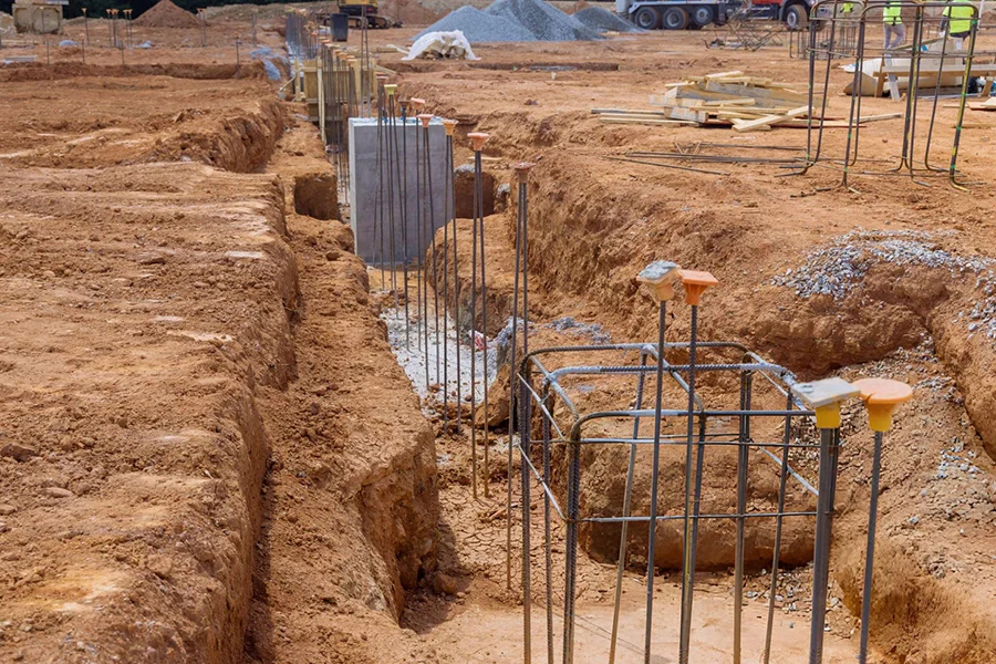 Pre-Construction Pier Installation in Siler City, NC