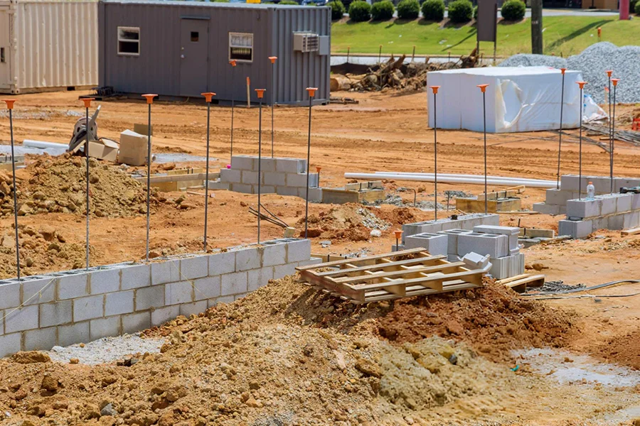 Pre-Construction Pier Installation in Siler City, NC