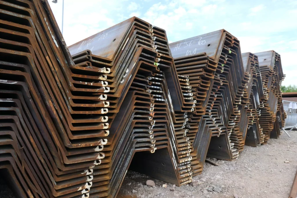 Pressed Steel Pilings in Siler City, NC